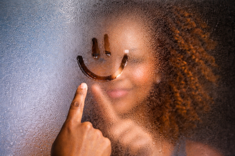 Question Mark on Mirror